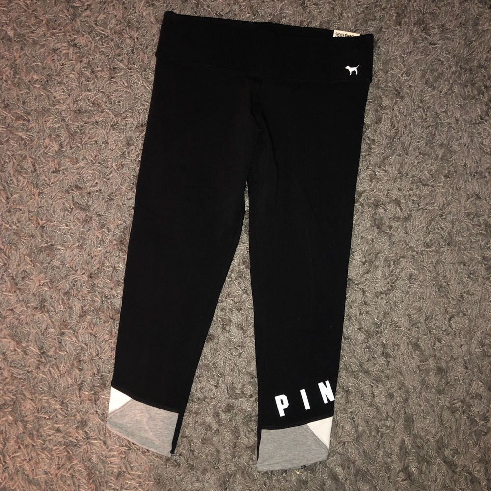 2017 Victoria’s Secret PINK Ankle Leggings, Size M, New With Tags